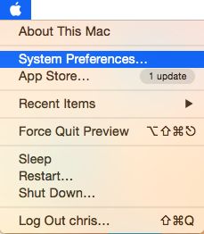 System Preferences