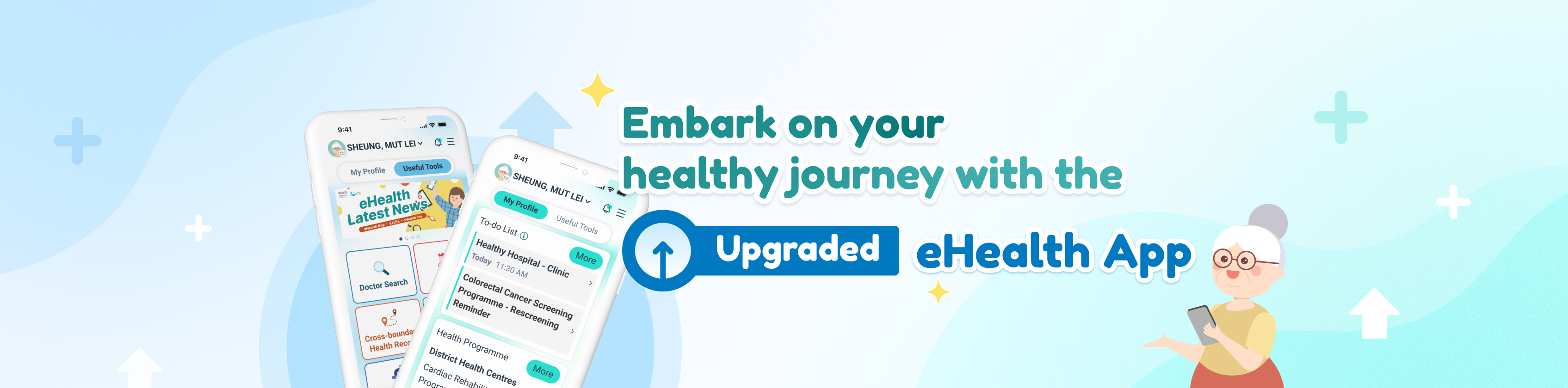 Embark on your healthy journey with the Upgraded eHealth App