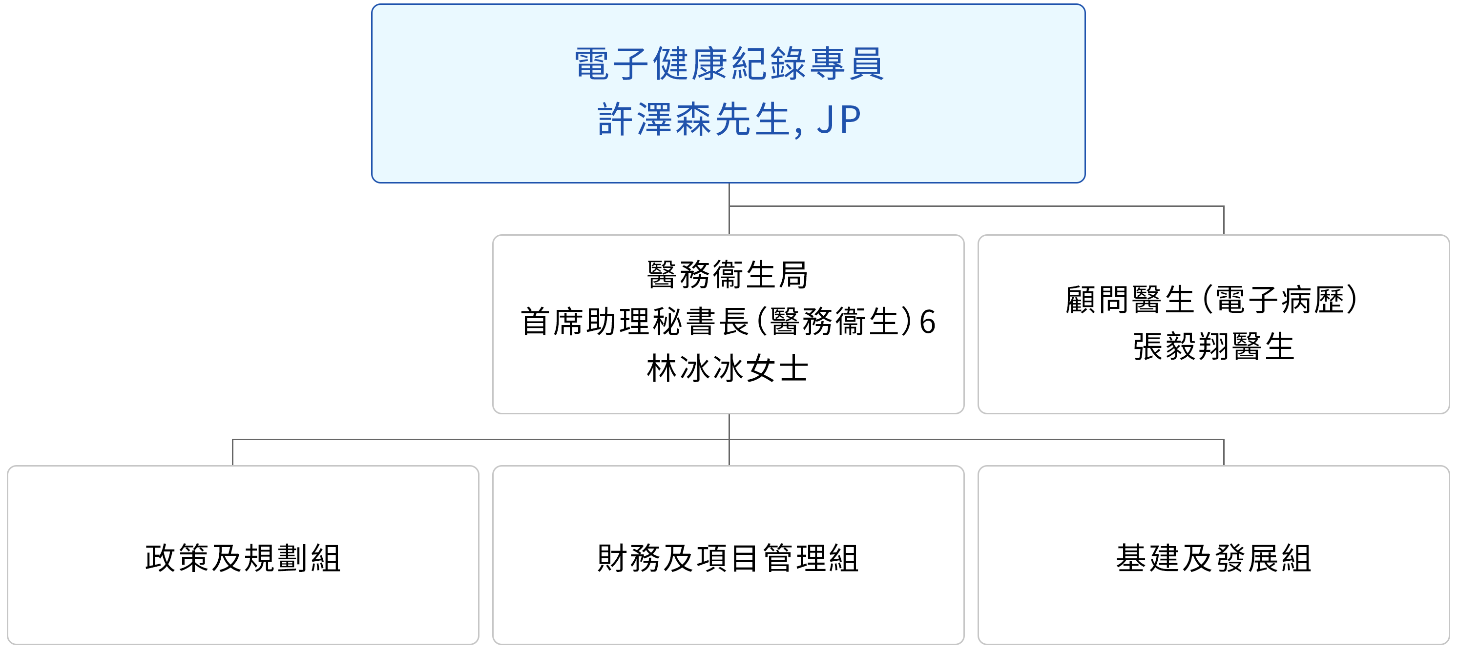 電子健康紀錄統籌處