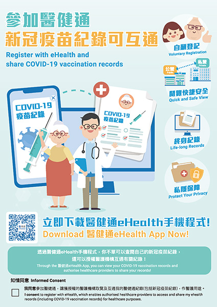 Register with eHealth and share COVID-19 vaccination records (Thumbnail)