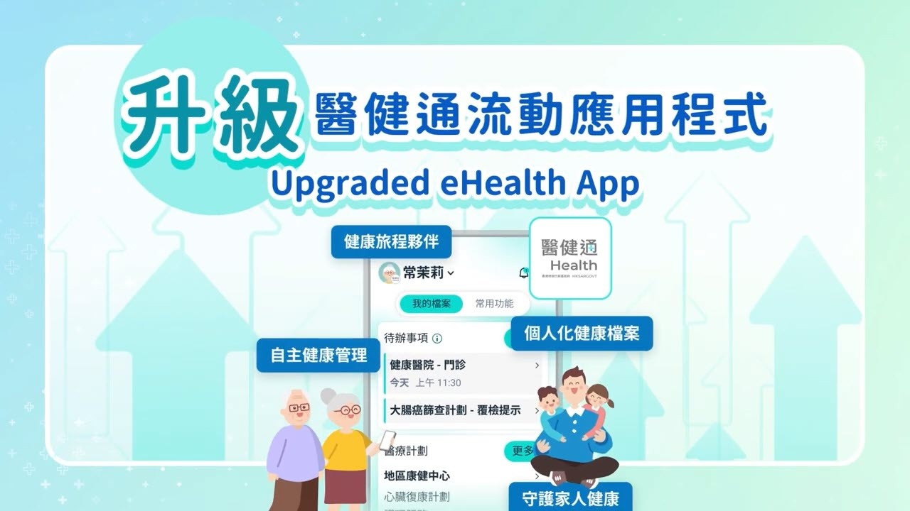 升級醫健通流動應用程式（縮圖）
