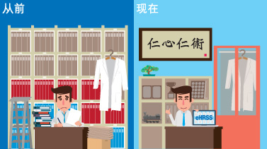 互通系统有助追查病人的病历,减轻医院的行政和文书工作