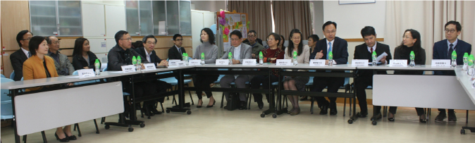 立法會衞生事務委員會最近到訪明愛利孝和護理安老院