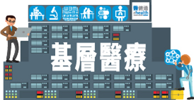 在控制室裡,一個很大的“初級醫療保健”